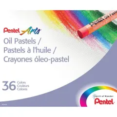 Pentel Arts&reg; 36 Color Oil Pastels Set
