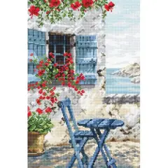 LetiStitch Counted Cross Stitch Kit Villa