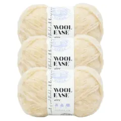 3 Pack Lion Brand&reg; Wool-Ease&reg; Aire Yarn Buttercup