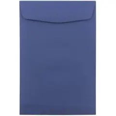JAM Paper 6" x 9" Open End Catalog Premium Envelopes, 25ct. Presidential Blue