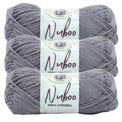 3 Pack Lion Brand&reg; Nuboo Yarn Pewter