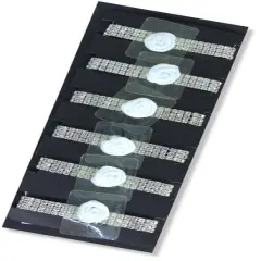 JAM Paper 3 Row Dazzle Princess Flower Rhinestone Bracelets, 6ct. Multi