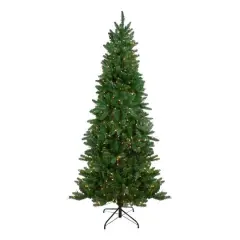 7ft. Pre-Lit Real Touch&trade; Altoona Pine Artificial Christmas Tree, Clear Lights