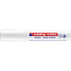 edding&reg; 4090 Jumbo Chalk Marker White