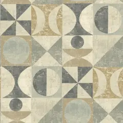 Surface Style Take Form Peel & Stick Wallpaper Pewter