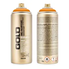 Montana&trade; Cans GOLD Shock Color Spray Paint, 400mL S2000 Shock Orange Light