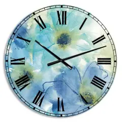 Designart 'Seashell Cosmos Ii Cabin Wall Clock