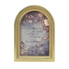 7" Shakespeare Print Arch Tabletop D&eacute;cor by Ashland&reg;
