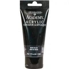 Grumbacher&reg; Academy&reg; Acrylic, 2.5oz. C134P Mars Black