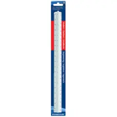Staedtler&reg; Mars&reg; Student Grade Engineering Triangular Scale, 12"
