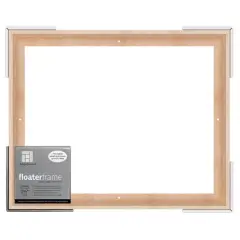 Ampersand&trade; Maple 1.5" Depth Thin Edge Floaterframe 