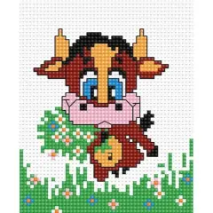 Luca-s Cow Counted Cross Stitch Kit