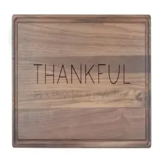 Thankful for this House 17" x 11" Walnut Cutting Board