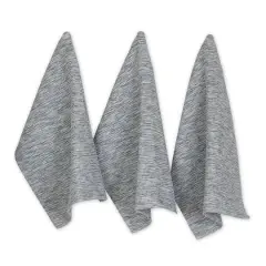 DII&reg; Tonal Recycled Cotton Waffle Dish Towels, 3ct. Teal Green