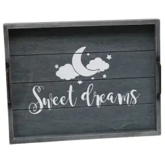 Elegant Designs&trade; 15.5" Sweet Dreams Serving Tray with Handles