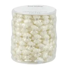 13.5mm Ivory Bow Garland, 5yd. by Bead Landing&trade;