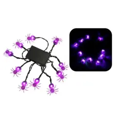 10ct. Purple LED Spider String Lights by Ashland&reg;