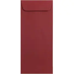 JAM Paper 4.125" x 9.5" Red #10 Policy Envelopes, 50ct.