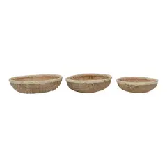 Hello Honey&reg; Hand Woven Decorative Bamboo Basket Set