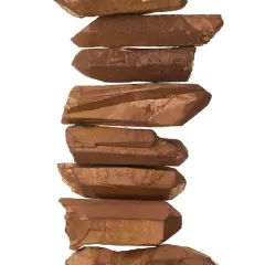 Bronze Luster Crystal Quartz Stick Beads by Bead Landing&trade;