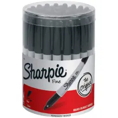 Sharpie&reg; Black Fine Point Permanent Markers, 36ct.