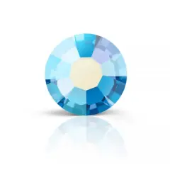 Preciosa MAXIMA SS20 Aurora Borealis Flatback Czech Crystals, 144ct. Sapphire AB