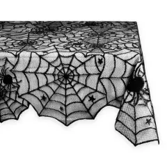 DII&reg; 72" Halloween Lace Tablecloth