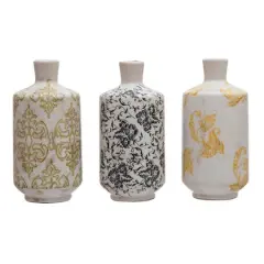 Hello Honey&reg; 8" Terra Cotta Vase Set