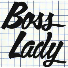 Leisure Arts&reg; Vinyl Boss Lady Black Wall Decal