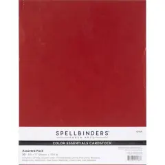 Spellbinders&reg; Color Essentials Assorted 8.5" x 11" Cardstock, 20 Sheets