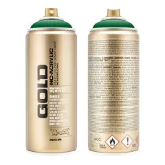 Montana&trade; Cans GOLD Shock Color Spray Paint, 400mL S6020 Shock Green Dark