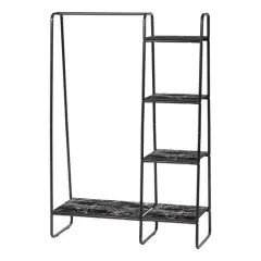 IRIS&reg; 3.25ft. x 5ft. Metal Rack Black