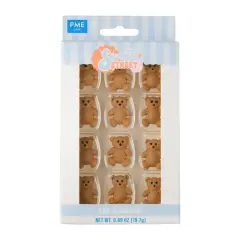 PME Cake Sweet Street&reg; Teddy Bear Icing Decorations