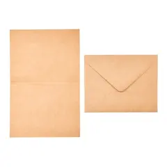 Kraft Fold Cards & Envelopes by Recollections&trade;, 4.25" x 5.5"
