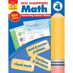 Evan-Moor Educational Publishers Skill Sharpeners: Math, Grade 4