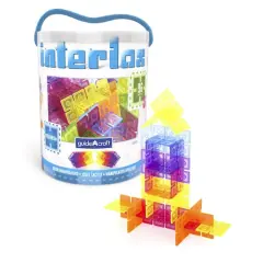 Guidecraft&reg; Interlox&trade; Squares Building Set