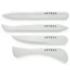 Arteza&reg; 4 Piece Bone Folder Tool Set
