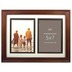 Expressions&trade; 2 Opening Collage Frame by Studio D&eacute;cor&reg; Espresso