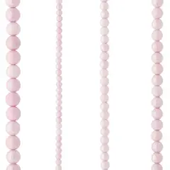 Light Violet Marble Glass Round Beads by Bead Landing&trade;