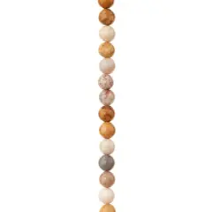 Bamboo Coral Round Beads, 6mm by Bead Landing&trade;