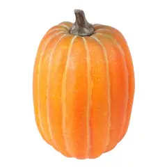 11" Tall Orange & Green Decorative Pumpkin by Ashland&reg;