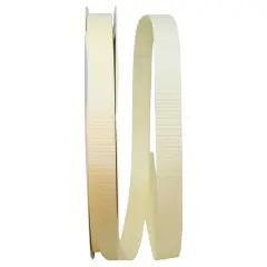 The Ribbon Roll 5/8" x 100yd. Grosgrain Allure Ribbon Ivory
