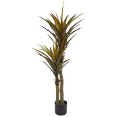 4.6ft. Potted Yucca Artificial Tree