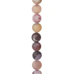 Purple Agate Round Beads, 10mm by Bead Landing&trade;
