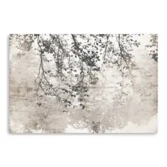 Taupe Soft Reflection Canvas Giclee