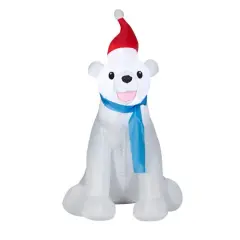 3.5ft. Airblown&reg; Inflatable Christmas Polar Bear
