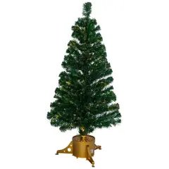 4ft. Pre-Lit Color Changing Fiber Optic Artificial Christmas Tree