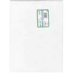 Kunin 9" x 12" Eco-Fi Plus Premium Felt Sheet, 12 Sheets White