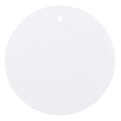 JAM Paper White Circular Gift Tags, 20ct.
