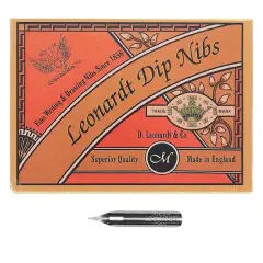 Manuscript Leonardt Drawing Fine Dip Nibs, 100ct.
